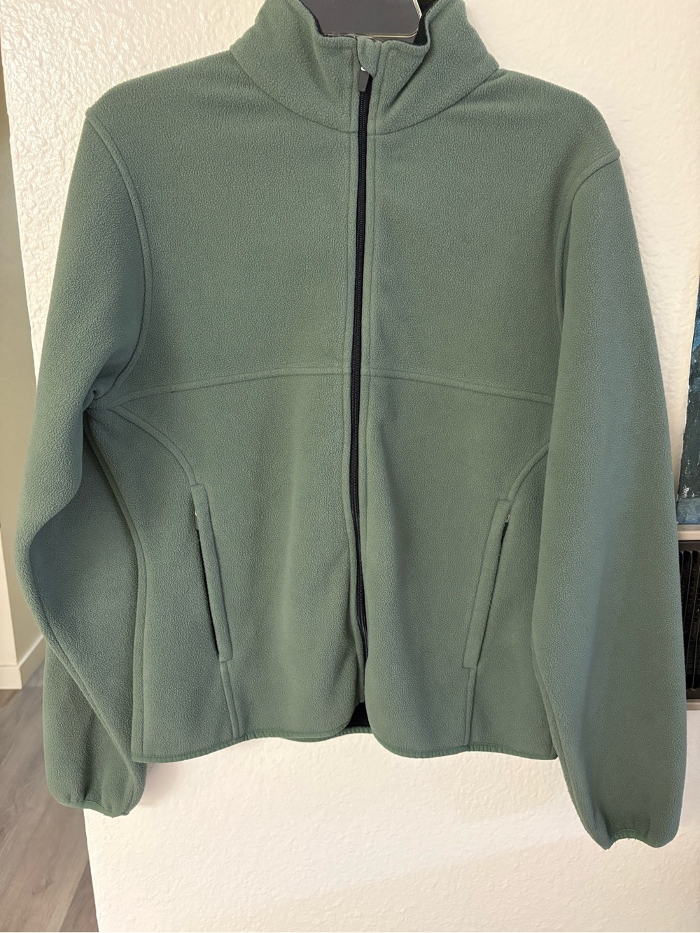Port Authority Olive Green Full-Zip Fleece Jacket